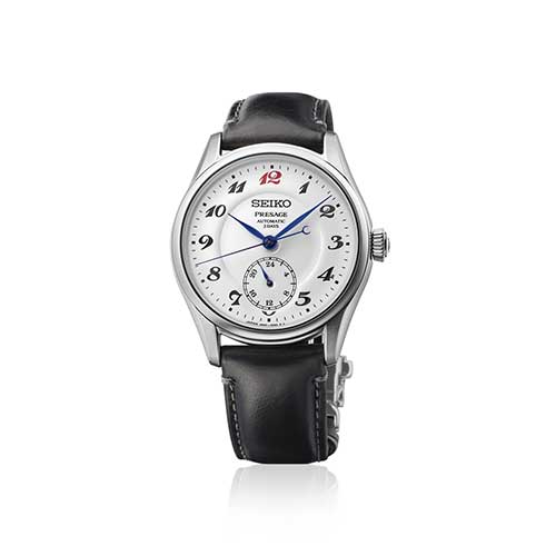 HCC005J セイコー プレザージュ クラシックシリーズ SEIKO PRESAGE Classic Series メンズ 男性用 白文字盤 牛皮革 防水 クラフツマンシップ 琺瑯ダイヤル 自動巻き メカニカル