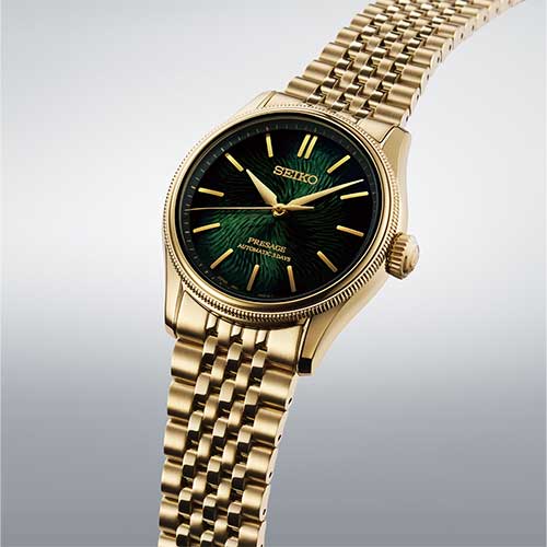 HCC011J セイコー プレザージュ クラシックシリーズ SEIKO PRESAGE Classic Series メンズ 男性用 緑文字盤 ステンレス 防水 TRADMAN'S BONSAI 限定モデル 国内限定600本 アショップ専用 自動巻き メカニカル
