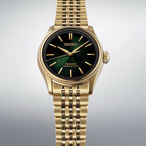 HCC011J セイコー プレザージュ クラシックシリーズ SEIKO PRESAGE Classic Series メンズ 男性用 緑文字盤 ステンレス 防水 TRADMAN'S BONSAI 限定モデル 国内限定600本 アショップ専用 自動巻き メカニカル