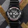 gショック ジーショック G-SHOCK 電波ソーラー 電波 GAW-100 ブラック 黒 ホワイト 白 アナデジ アナログ CASIO カシオ 腕時計 メンズ 中学生 高校生 ブランド おしゃれ 防水 軽い プレゼント 男性 実用的