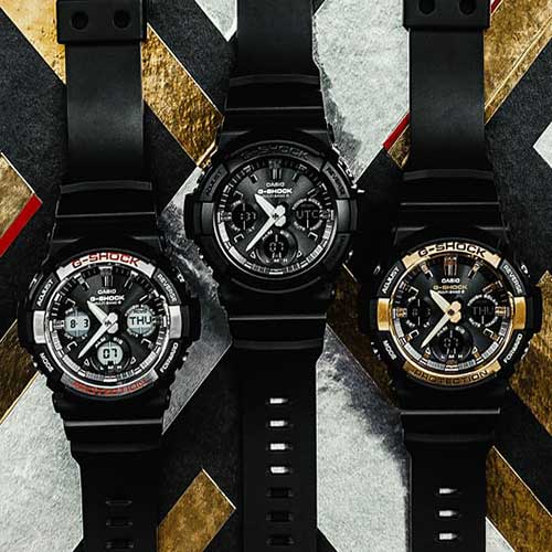 gショック ジーショック G-SHOCK 電波ソーラー 電波 GAW-100 ブラック 黒 ホワイト 白 アナデジ アナログ CASIO カシオ 腕時計 メンズ 中学生 高校生 ブランド おしゃれ 防水 軽い プレゼント 男性 実用的
