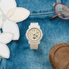 BABY-G ネクストエレガントフラワー 花柄ダイヤル BGA-290FL-4AJF レディース 腕時計 電池式 アナデジ 樹脂バンド ベージュ 国内正規品 カシオ