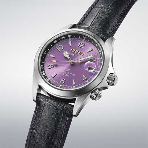 セイコー プロスペックス アルピニストHBC006J 自動巻き パープル 紫 江戸紫 SEIKO PROSPEX Alpinist ビジネス スポーツ コアショップ専用 セイコー創業145周年記念 限定モデル 国内1,000本