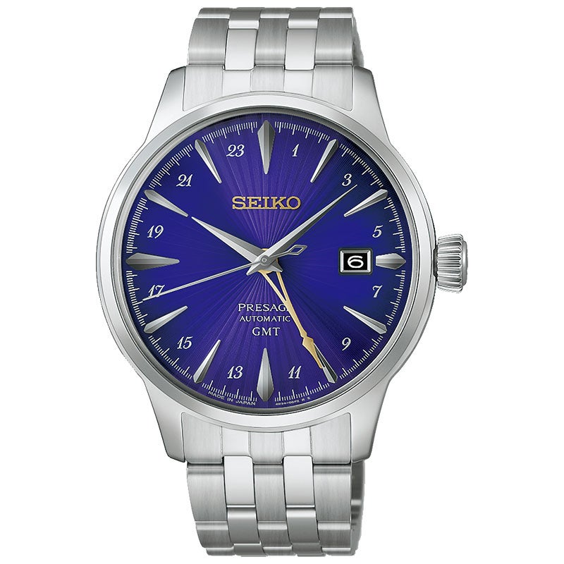 セイコー プレザージュ カクテルタイム HCB006J 自動巻き パープル 紫 江戸紫 SEIKO PRESAGE Cocktail Time ビジネス スポーツ セイコー創業145周年記念 限定モデル 国内500本