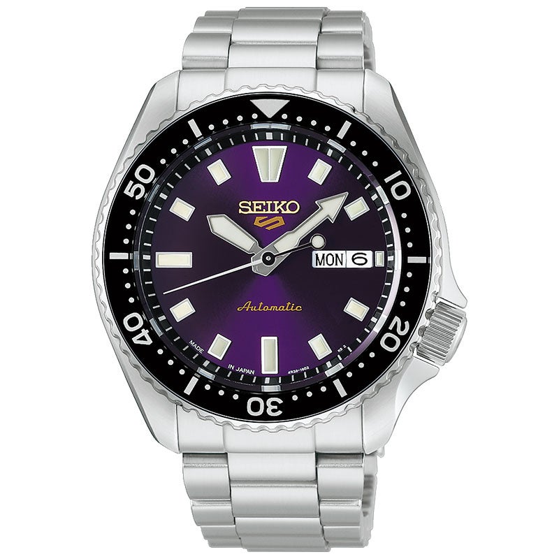 セイコー 5スポーツ SKX series HDB003J SEIKO SEIKO5 メカニカル 自動巻き ステンレス 秒針停止機能 カレンダー シースルー・スクリューバック 国内正規品 メンズ 腕時計 防水 145周年記念 限定モデル 国内限定999本