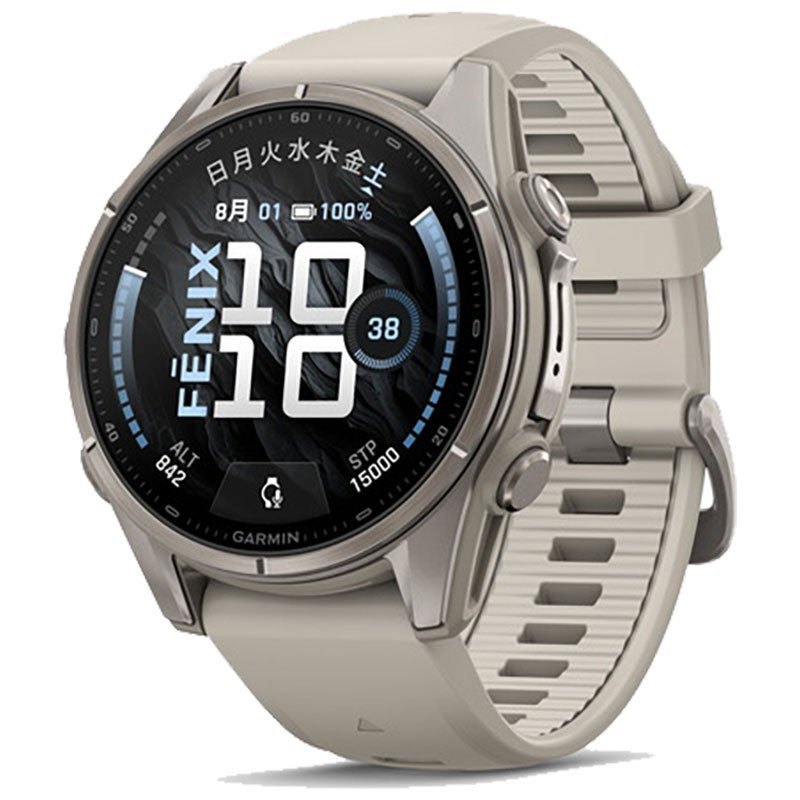 ガーミン fenix 9 AMOLED 43mm Fog Gray 010-04761-04