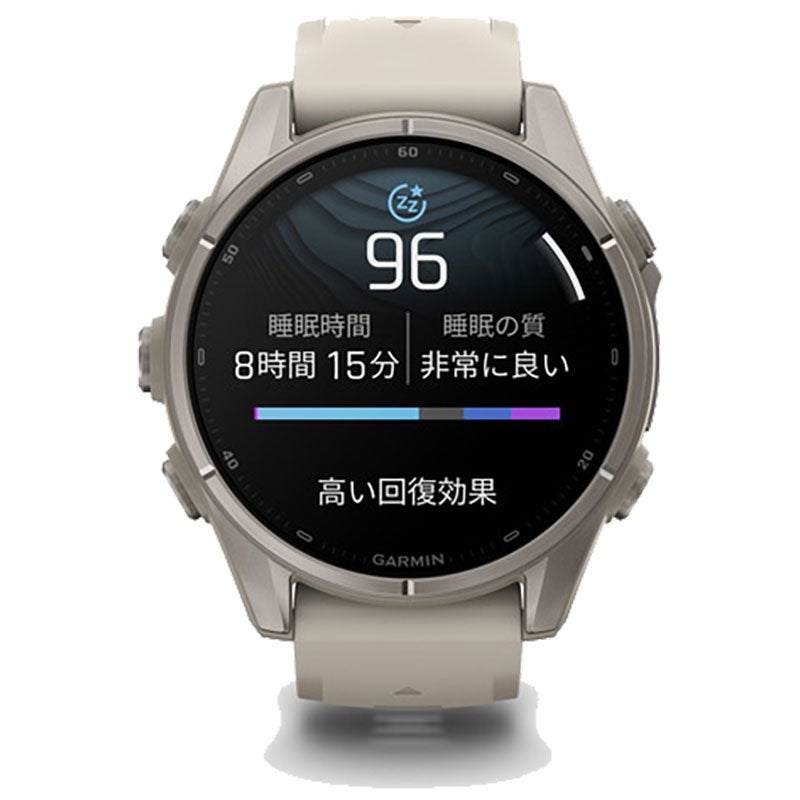 ガーミン fenix 9 AMOLED 43mm Fog Gray 010-04761-04