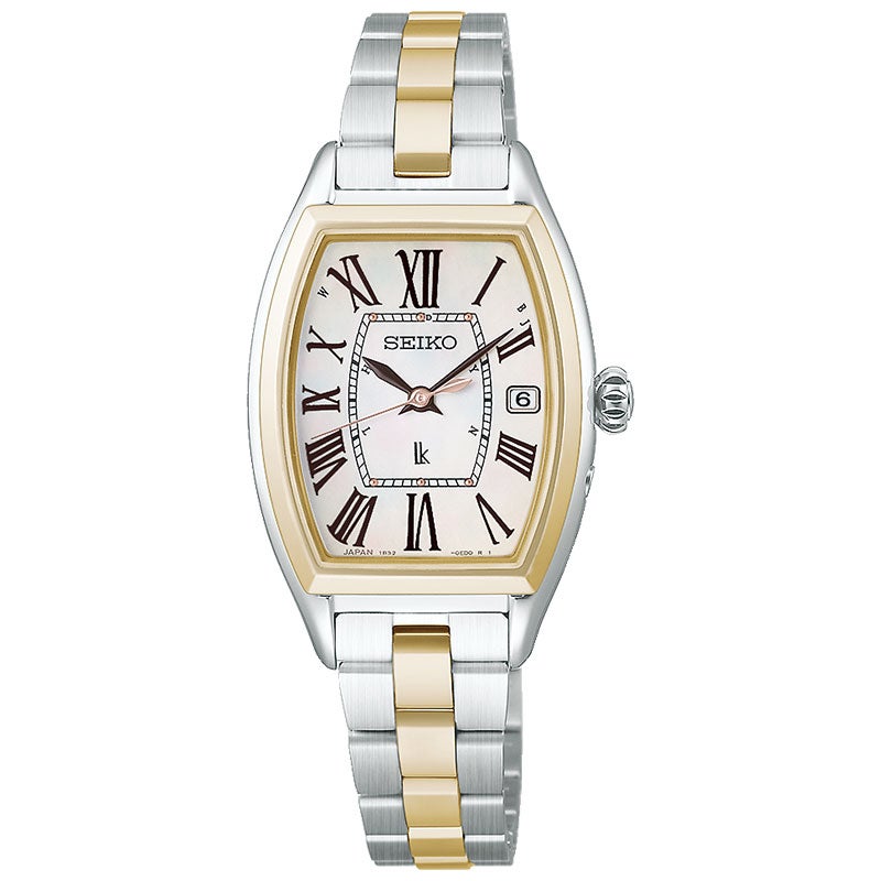 HEE005J自動巻き SEIKO LUKIA Grow 国内限定600本 華奢 かわいい レディース Ladies 腕時計 シルバー 白文字盤