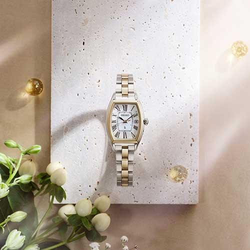 HEE005J自動巻き SEIKO LUKIA Grow 国内限定600本 華奢 かわいい レディース Ladies 腕時計 シルバー 白文字盤
