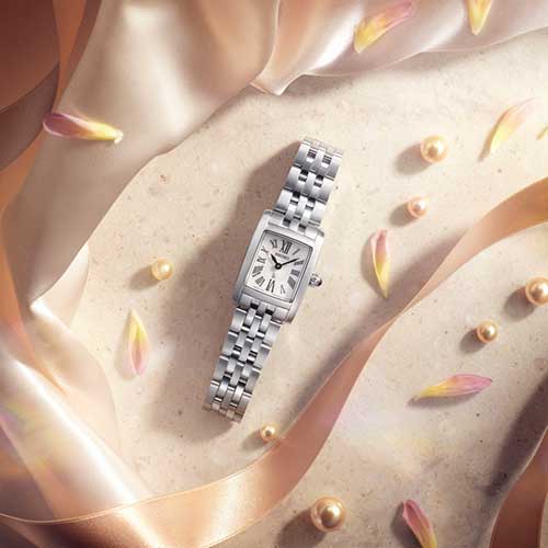 セイコー ルキア HEG001J自動巻き SEIKO LUKIA Grow 国内限定600本 華奢 かわいい レディース Ladies 腕時計 シルバー 白文字盤
