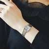 セイコー ルキア HEG002J自動巻き SEIKO LUKIA Grow 国内限定600本 華奢 かわいい レディース Ladies 腕時計 シルバー 白文字盤