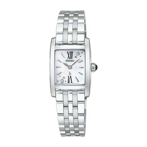 セイコー ルキア HEG004J自動巻き SEIKO LUKIA Grow 国内限定600本 華奢 かわいい レディース Ladies 腕時計 シルバー 白文字盤
