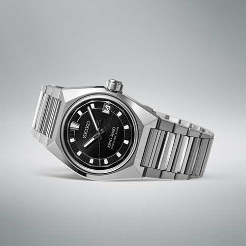 HKF005J セイコー SEIKO キングセイコー King Seiko VANAC メンズ 自動巻き ステンレス サファイアガラス 35石 ねじロック式りゅうず シースルー・スクリューバック 秒針停止機能 カレンダー機能 10気圧防水 SWS専用モデル 腕時計