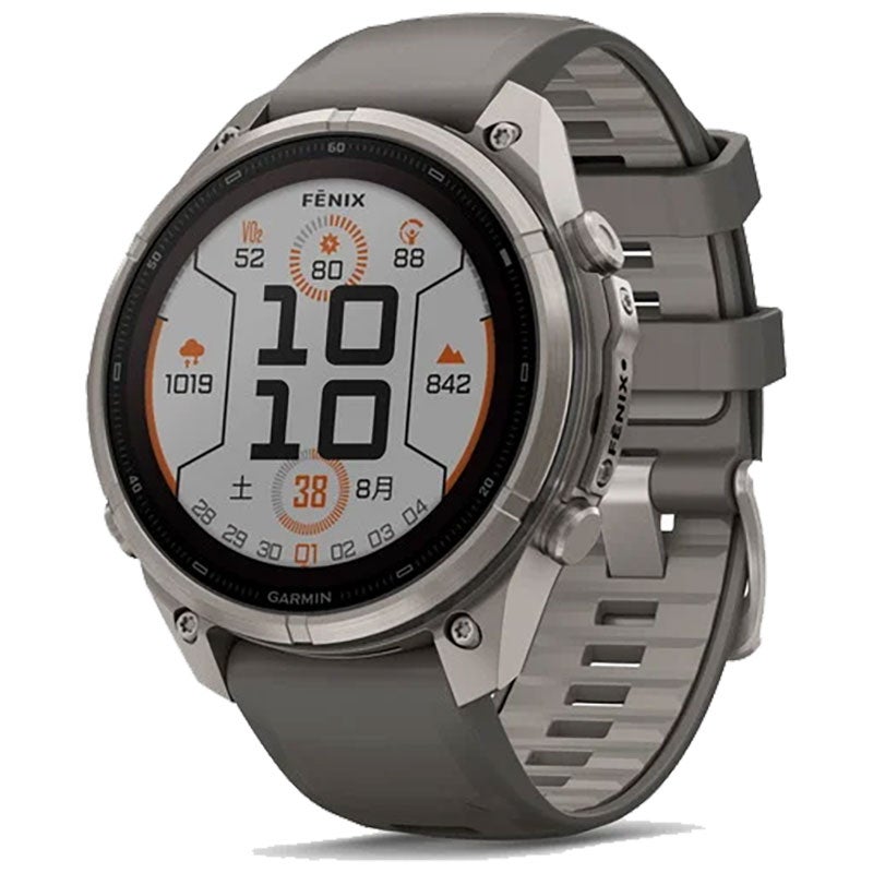 ガーミン fenix 9 Pro Dual Power 47mm Pebble Gray 010-04338-19