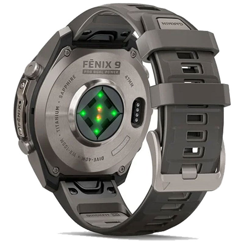 ガーミン fenix 9 Pro Dual Power 47mm Pebble Gray 010-04338-19