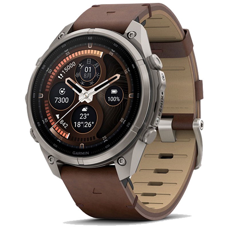 ガーミン fenix 9 Pro inReach AMOLED 47mm Leather 010-04336-80