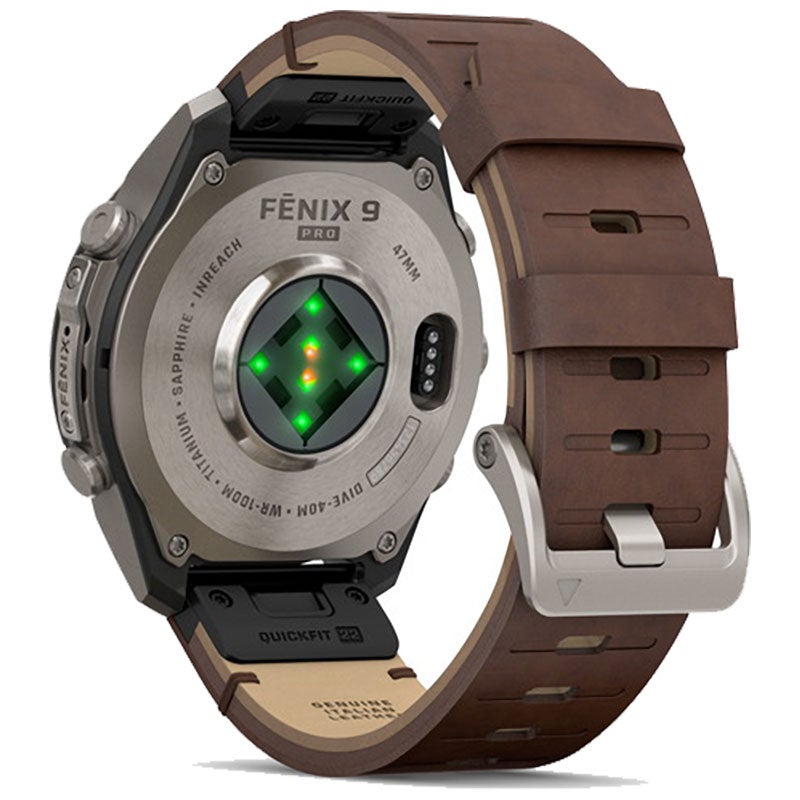 ガーミン fenix 9 Pro inReach AMOLED 47mm Leather 010-04336-80
