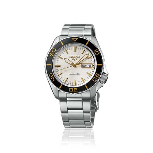 HDB004J セイコー SEIKO セイコー5スポーツ Seiko 5 Sports SKX Series メンズ 自動巻き ステンレス 逆回転防止ベゼル シースルー・スクリューバック 銀文字盤 シルバー 10気圧防水 腕時計