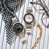 HDB005J セイコー SEIKO セイコー5スポーツ Seiko 5 Sports SKX Series メンズ 自動巻き 緑文字盤 シルバー ステンレス 逆回転防止ベゼル ダブルロック中留 24石 10気圧防水 腕時計