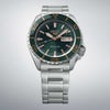 HDB005J セイコー SEIKO セイコー5スポーツ Seiko 5 Sports SKX Series メンズ 自動巻き 緑文字盤 シルバー ステンレス 逆回転防止ベゼル ダブルロック中留 24石 10気圧防水 腕時計