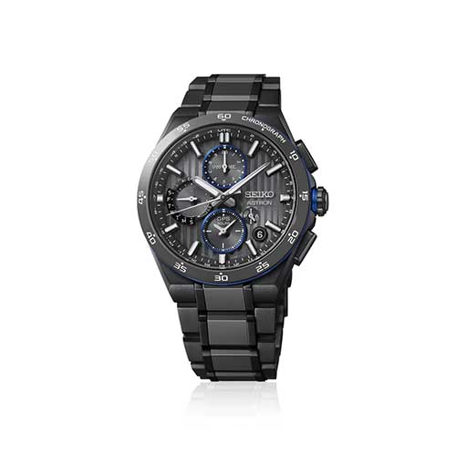 HAB008J セイコー SEIKO アストロン ASTRON NEXTER メンズ ソーラーGPS電波 ワールドタイム デュアルタイム クロノグラフ パワーリザーブ表示 チタン 黒文字盤 ブラック 10気圧防水 コアショップ専用 腕時計