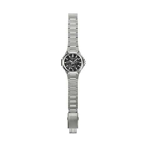 GST-W1000AD-2AJF CASIO カシオ G-SHOCK Gショック メンズ 電波ソーラー 世界6局受信 Bluetooth モバイルリンク機能 タフムーブメント2 青文字盤 シルバー 腕時計 アナログ 26_10 正規品