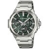 GST-W1000D-3AJF CASIO カシオ G-SHOCK Gショック メンズ 電波ソーラー 世界6局受信 Bluetooth モバイルリンク機能 タフムーブメント2 緑文字盤 シルバー アナログ 腕時計 26_10 正規品