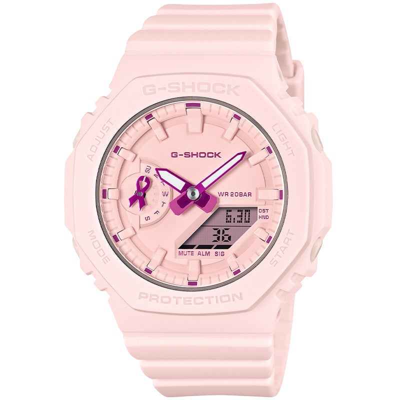 GMA-S2100PR-4AJR CASIO カシオ G-SHOCK Gショック レディース 20気圧防水 耐衝撃構造 高輝度LED 桃文字盤 ピンク 腕時計 アナデジ
