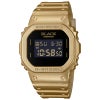 DW-5600BEP-9JR CASIO カシオ G-SHOCK Gショック メンズ 20気圧防水 耐衝撃構造 高輝度LED 黒文字盤 ゴールド デジタル 腕時計