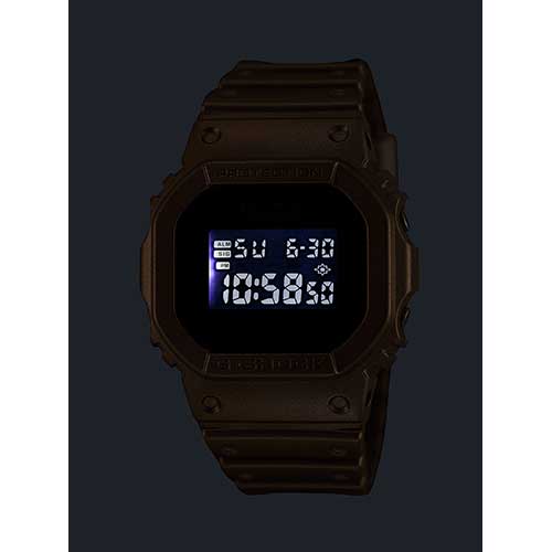 DW-5600BEP-9JR CASIO カシオ G-SHOCK Gショック メンズ 20気圧防水 耐衝撃構造 高輝度LED 黒文字盤 ゴールド デジタル 腕時計