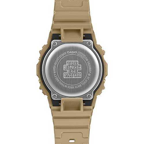 DW-5600BEP-9JR CASIO カシオ G-SHOCK Gショック メンズ 20気圧防水 耐衝撃構造 高輝度LED 黒文字盤 ゴールド デジタル 腕時計