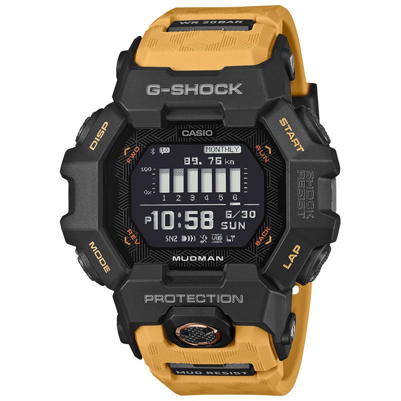 GDG-B100-1A5JF CASIO カシオ G-SHOCK ジーショック メンズ Bluetooth SMART モバイルリンク トレーニング機能 20気圧防水 腕時計